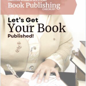 Book Publishing Checklist Guide